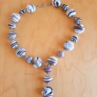 Collana in vetro di Murano vintage
