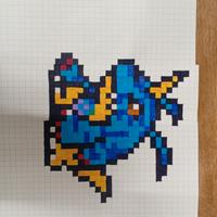 Pixel art Digimon 