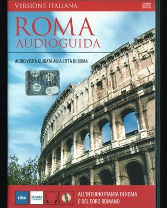 ROMA AUDIOGUIDA (in Italiano) 2 CD audio + pianta