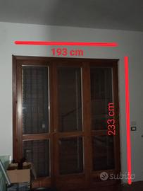 Infissi legno e vetro camere