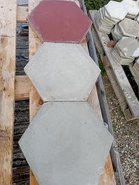 Cementine esagonali pulite