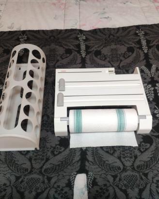 Porta rotoli da cucina e porta buste