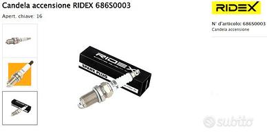 8 candele Ridex 686S0003