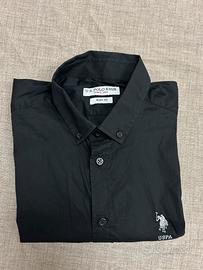 Camicia nera U.S. Polo Assn.