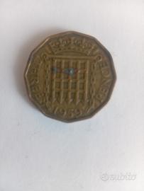 Moneta da 3 pence 1959