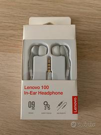 Auricolari earphones Lenovo cavo aux