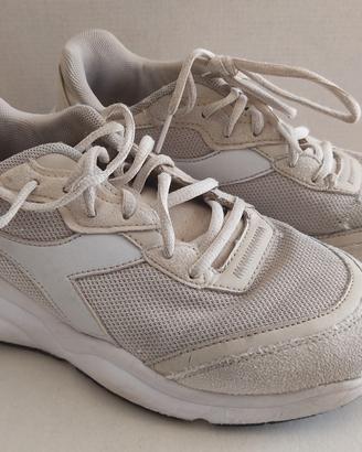 Scarpe Diadora beige/grigio N° 38
