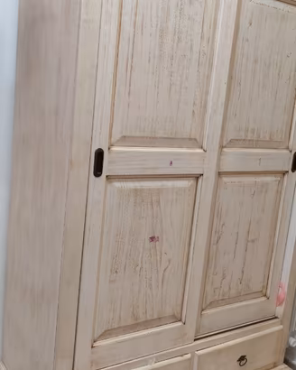 Armadio legno massello