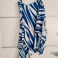 Top Zebra Emery Rose taglia forte XL