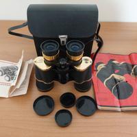 Binocolo vintage Tasco zoom 8-16X40 nuovo completo