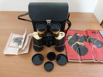 Binocolo vintage Tasco zoom 8-16X40 nuovo completo
