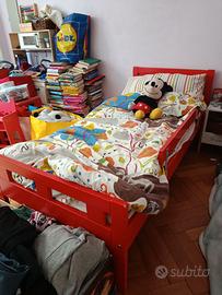 Lettino Kritter Ikea+Materasso+coprimaterasso