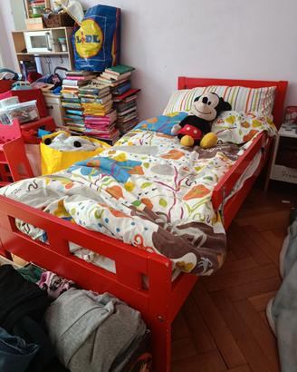 Lettino Kritter Ikea+Materasso+coprimaterasso