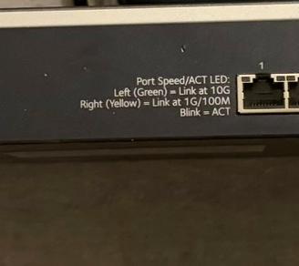 Switch netgear prosafe xs708t
