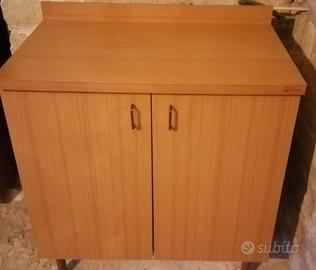 Base cucina due ante laminato tek