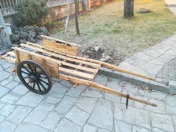 Carretto in legno