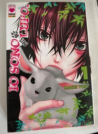 primi 4 volumi serie manga io sono lupo