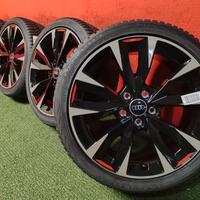 Cerchi Audi A3 S3 Origi Gomme 4 Stagioni 225 40 18