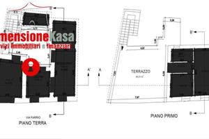 Casa indipendente di 120 m² con 3 locali e box aut