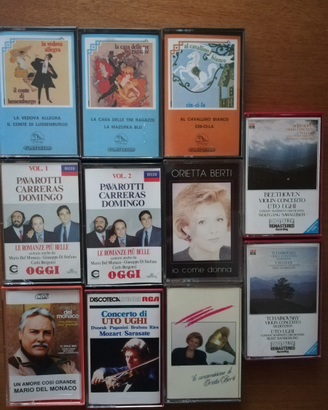 Dischi in vinile e musicassette