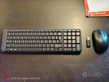 Tastiera+Mouse  Logitech MK220