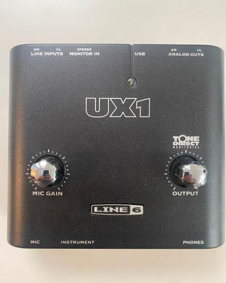 Interfaccia audio LINE6 POD Studio UX1 Usata