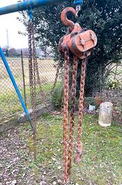 Argano Paranco Tedesco a catena PHOLGOR