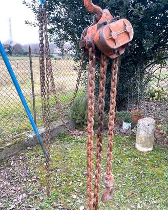 Argano Paranco Tedesco a catena PHOLGOR