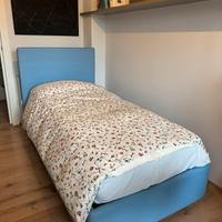 Letto singolo con contenitore Stilfar Italia
