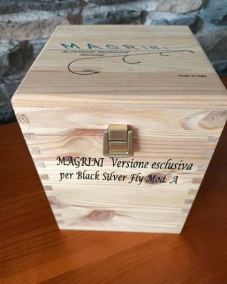 Scatola custodia morsetto Magrini pesca mosca