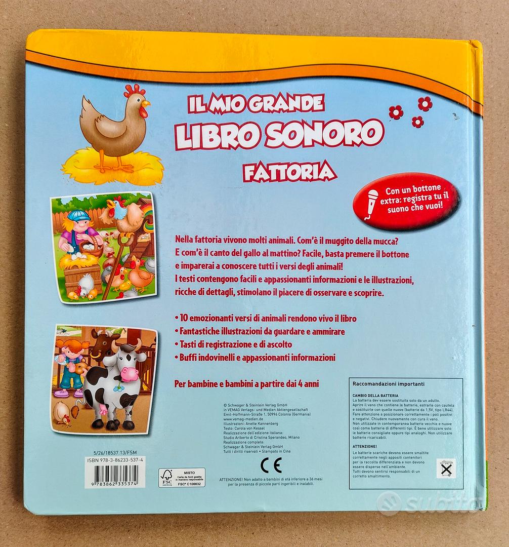 Il grande libro sonoro della Fattoria - Tutto per i bambini In vendita a  Milano