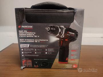 Avvitatore Trapano Batteria Brushless 12V PARKSIDE
