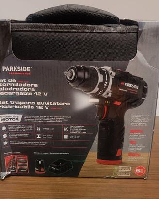 Avvitatore Trapano Batteria Brushless 12V PARKSIDE