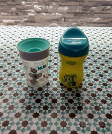 Bicchierini per bimbi antigoccia.