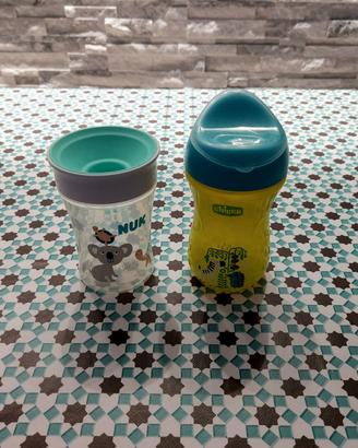 Bicchierini per bimbi antigoccia.
