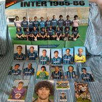 Foto poster Inter con autografi anni 80