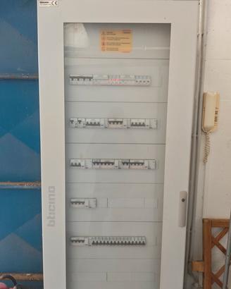 Quadro elettrico. Impianto blindo sbarra