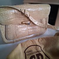 Borsa vintage in coccodrillo1q