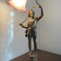 Lampada da tavolo in stile Liberty / Art Nouveau