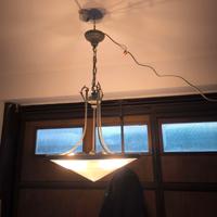 lampadario shabby chic 