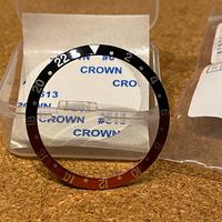 Ghiera per GMT Master 2 rossa e nera