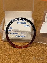 Ghiera per GMT Master 2 rossa e nera