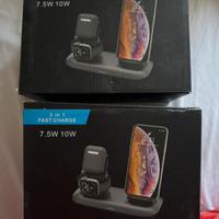 Basi ricarica 3 in 1 - telefono, cuffie e orologio