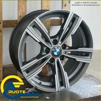 Kit 4 cerchi in lega 18 x bmw serie 3 4 5 x3 x5 z4