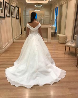 Abito da sposa PRONOVIAS, mod. Farrah, Bianco, S