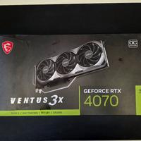 MSI RTX 4070 Ventus3x 12GB 