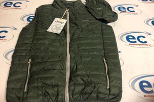 PIUMINO UOMO DARK GREEN/KHAKI TAGLIA L