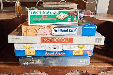 Paroliere,  Scotland Yard, Monopoli, Tombola, Othe