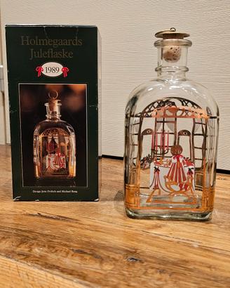 bottiglia natalizia Holmegaard del 1989