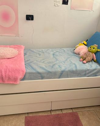 Letto contenitore estraibile bambini